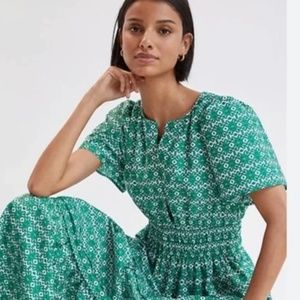 Anthropologie The Somerset Maxi Dress Green Large
